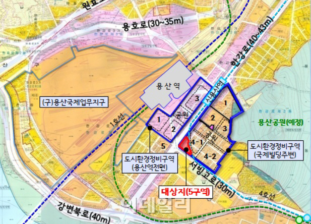 용산역 '변화의 바람'..서울시 용산역 일대 개선안 3개통과