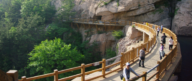  노산 숨어 도 닦을까…태산 올라 복 바랄까