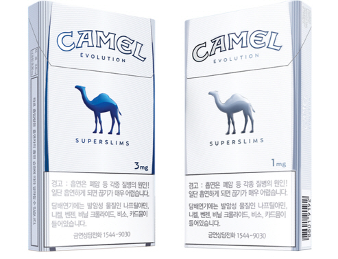 JTI코리아, 4000원짜리 담배 '카멜' 수퍼슬림 출시