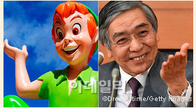 "믿음으로 디플레 이겨봐요"…피터팬 되고픈 일본銀 총재