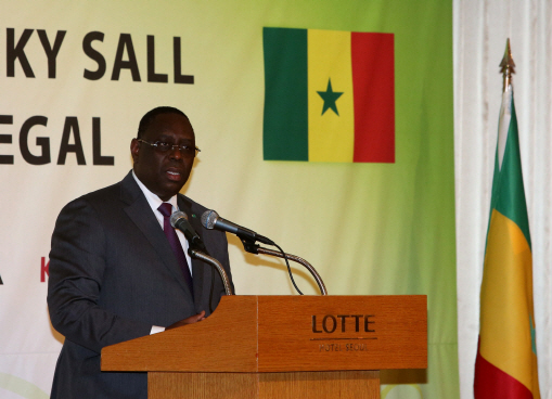 세네갈 대통령 "韓 기업, 에너지 프로젝트에 적극 참여해달라"