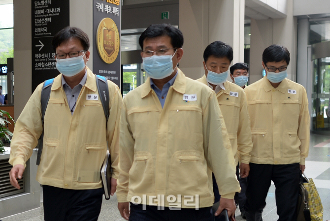 [포토]메르스 관련 삼성의료원 조사단 투입