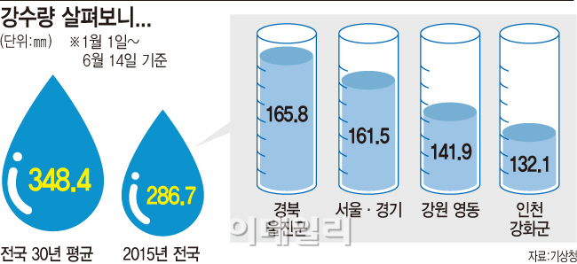 "올해 농사 포기했어요" 가뭄에 목 타는 農心