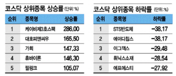 ②롤러코스터 속출…이틀새 반토막난 STS