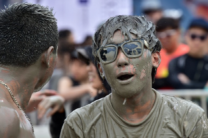  `친구야, 내 얼굴 좀 봐`.. 보령머드축제                                                                                                                                                           