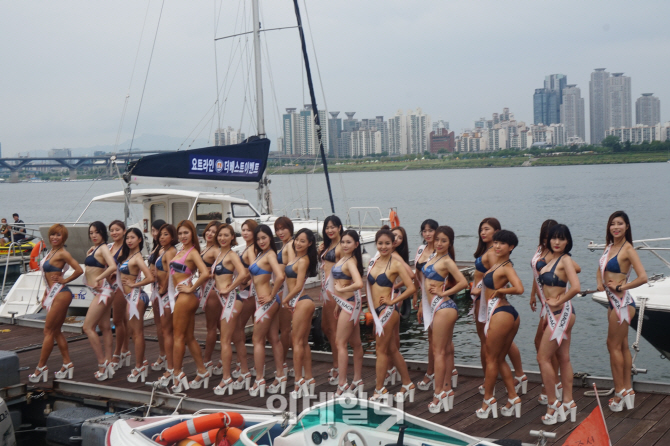 [포토]2015 미스섹시백 한강 비키니 화보촬영-72