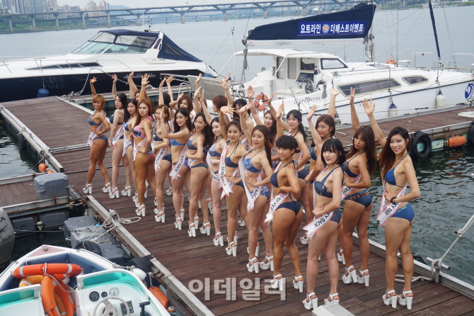 [포토]2015 미스섹시백 한강 비키니 화보촬영-73