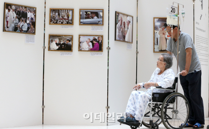 [포토]프란치스코 교황 방한 1주년 특별사진전 개최