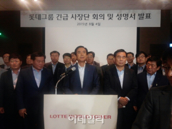 [일문일답]노병용 대표 "신동주 체제, 제게 적절한 질문 아냐"