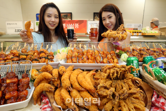 [포토]롯데마트, 열대야엔 야식!