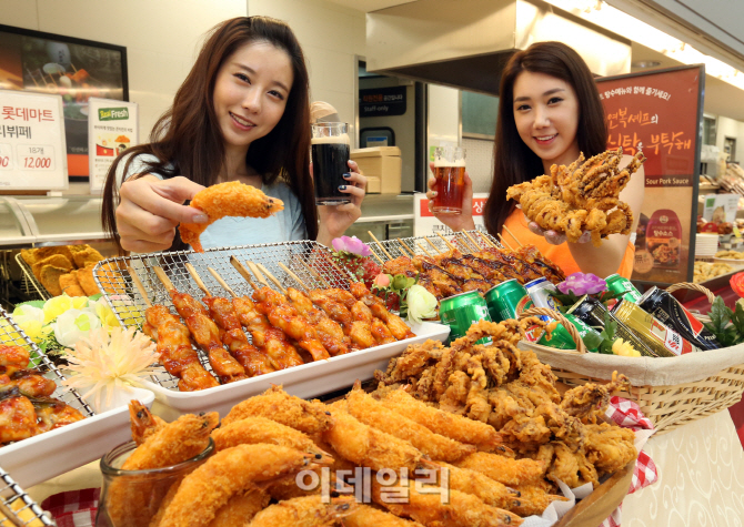[포토]롯데마트, 야식대전 진행