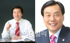 [현장에서]닮은꼴 심학봉과 박기춘…與野도 도긴개긴