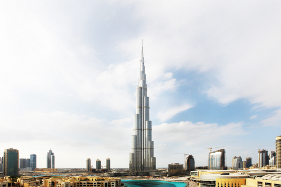  삼성물산이 만든 세계 최고층 빌딩 '부르즈 칼리파'