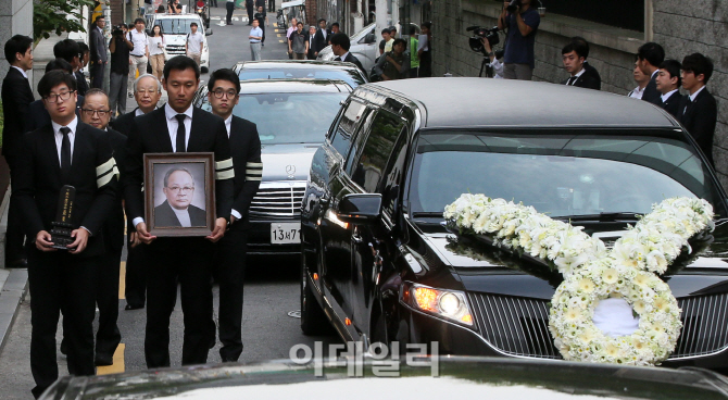 故 이맹희 회장 가는길..'화합'의 길 열고 떠났다