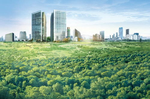 친환경 오피스 빌딩 ‘마제스타시티’, 지속가능경영 중시하는 기업들 주목