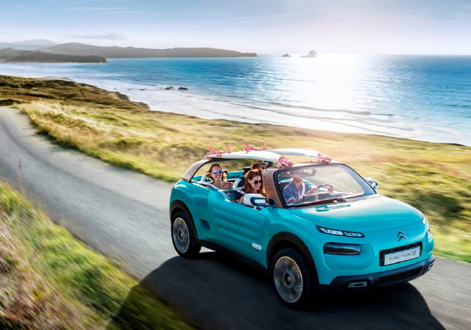 시트로엥 '캑터스 M 콘셉트카', 시원한 질주                                                                                                                                               