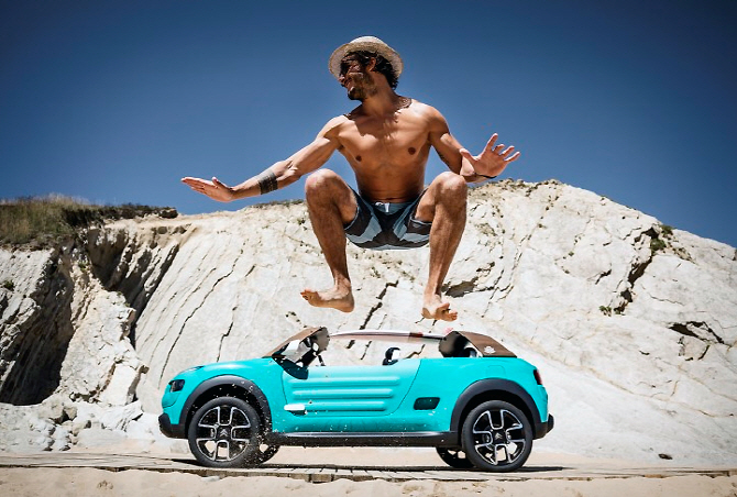 시트로엥 '캑터스 M 콘셉트카', 아웃도어 활동에 재격                                                                                                                                      