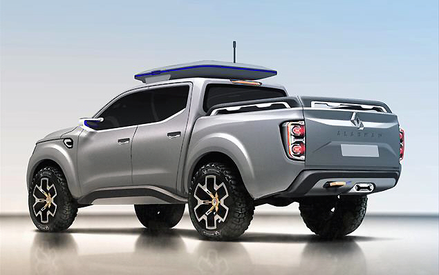 르노 '알래스칸 콘셉트카', 듬직한 뒤태                                                                                                                                                   