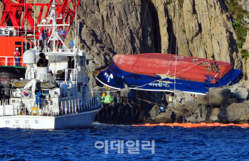 돌고래호 실종자 추정 시신 1구 발견…13번째 사망자 추정                                                                                                                                                  