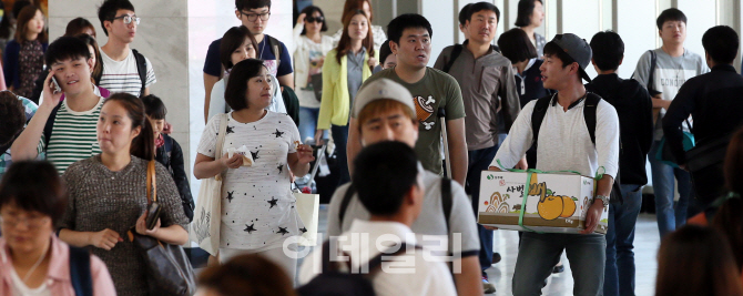 [포토]고향의 정을 들고 집으로!