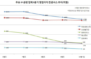 "아! 메르스"…3Q실적 앞두고 떨고있는 유커관련株