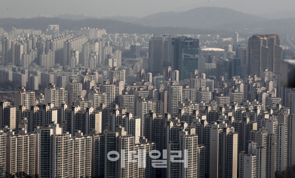 서울 아파트 전셋값 상승률..지난해 2배 '초읽기'