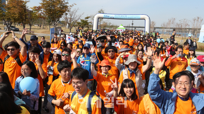 [포토]'독도칙령 반포 115주년 기념 독도 체험 국민 걷기대회'
