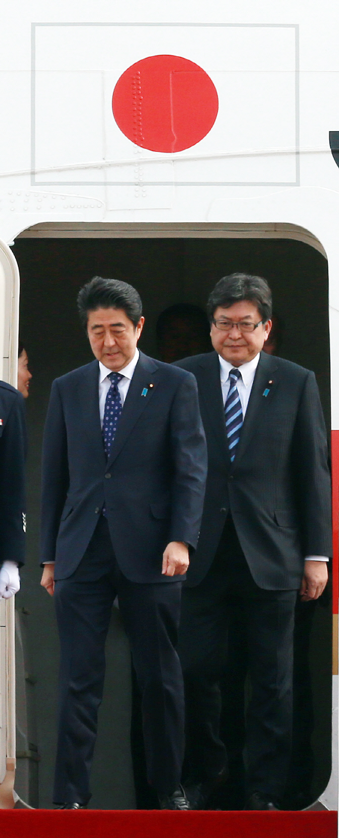 [포토] 아베 총리 도착