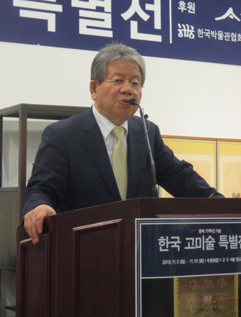 "한 가정 문화재 1점 갖기 운동 전개하겠다"