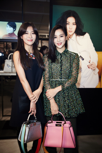 고소영-하지원, '펜디 피카부 프로젝트' 행사 참석 '우아한 미모'