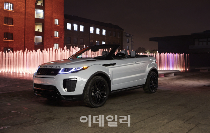 랜드로버, 드디어 베일 벗은 럭셔리 SUV 컨버터블 '레인지로버 이보크'                                                                                                                            