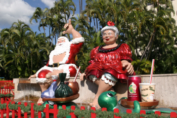 하와이에서 펼쳐지는 한여름의 크리스마스