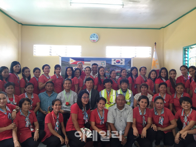 현대엔지니어링, 필리핀에 '새희망학교' 준공 후 기증