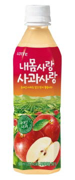 롯데칠성, 경북 사과로 만든 '내몸사랑 사과사랑' 출시