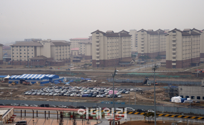 [포토]평택 주한미군기지 공사현장