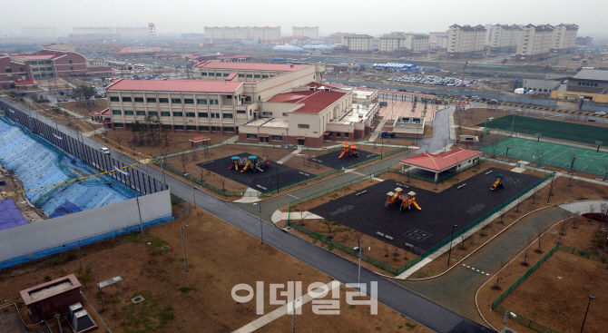 [포토]공사중인 평택 주한미군기지