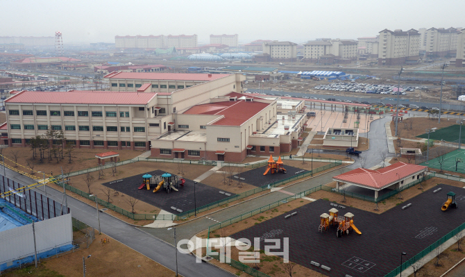 [포토]공사중인 평택 주한미군기지