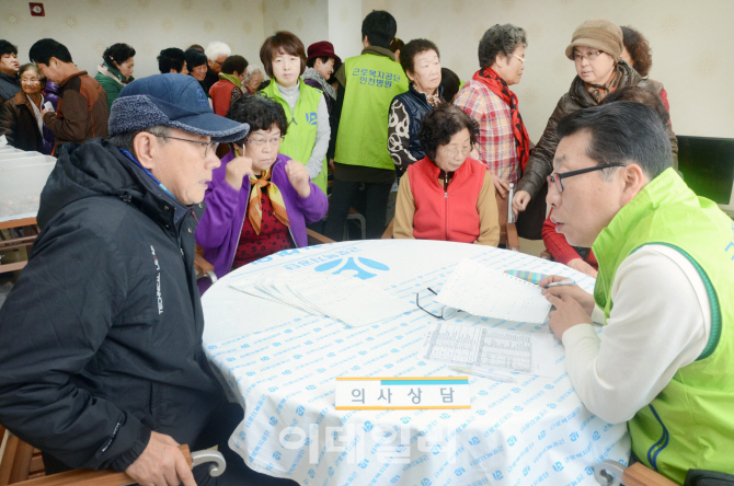 [포토]근로복지공단, 인천병원 무료진료 및 동지 맞이 팥죽 나눔행사 개최