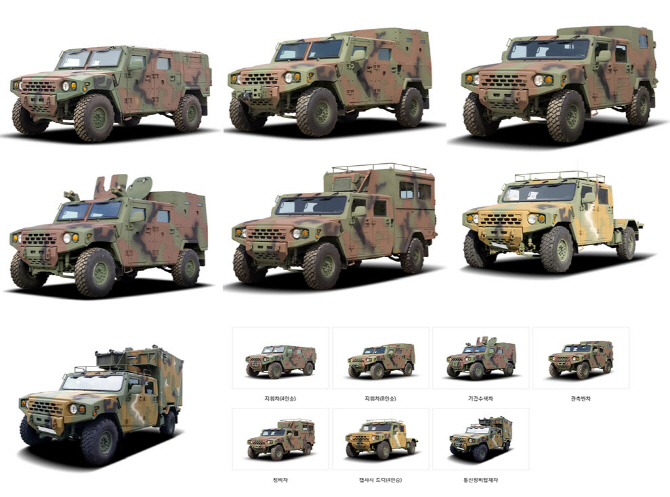 한국형 `험비` 내년 본격 야전 배치..시속 135Km에 방탄기능까지