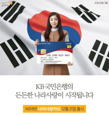 대한민국 군인이라면..`KB국민 나라사랑카드` 쏠쏠하네