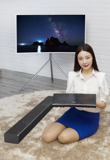 [CES 2016]삼성전자, UHD 블루레이 플레이어·사운드바 공개