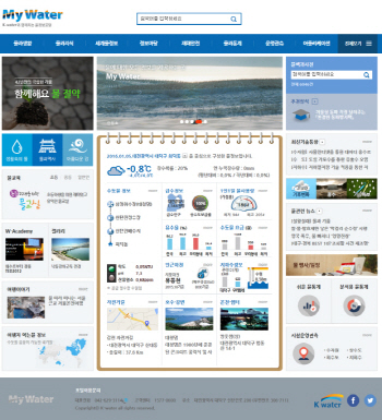 K-water, 맞춤형 물정보 포털 'My Water' 시행