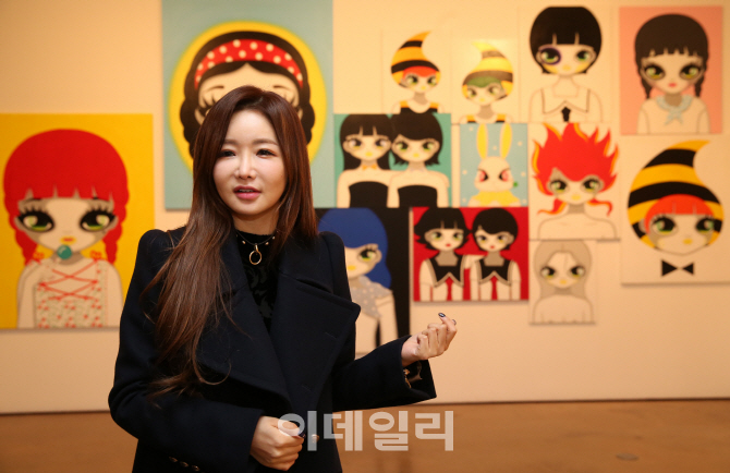[포토]외계 지적 생명체 탐사에서 나선 팝 아티스트 마리킴