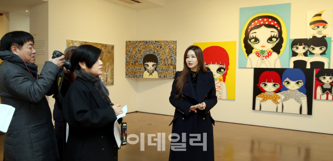 [포토]외계 지적 생명체 탐사에서 나선 팝 아티스트 마리킴