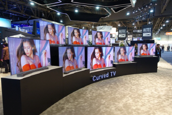 [포토][CES 2016]"나도 있다" 中 하이얼, 4K UHD TV 전시                                                                                                                                         