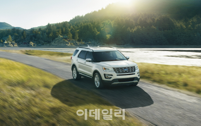 [시승기]포드 익스플로러, 당당한 존재감 프리미엄 SUV