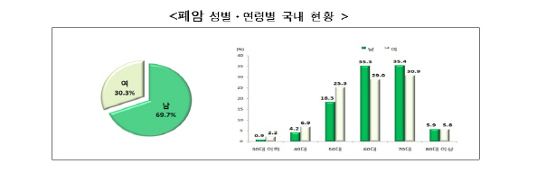 국내 의료기관 ‘폐암 진료질’ 대체로 양호… 1등급 전체 85%