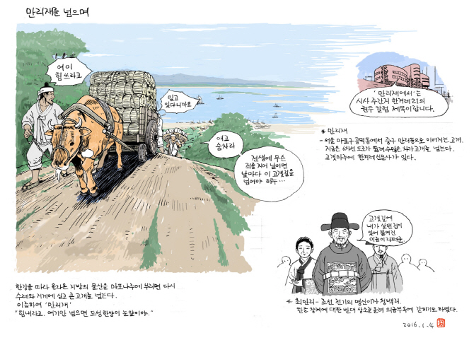 23명 만화가들의 서울역 스케치 시청서 전시회