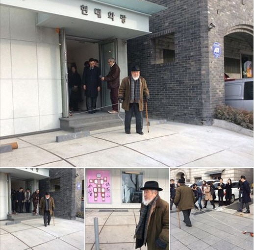 '백남준 10주기' 물방울 화가는 바이올린을 부쉈다
