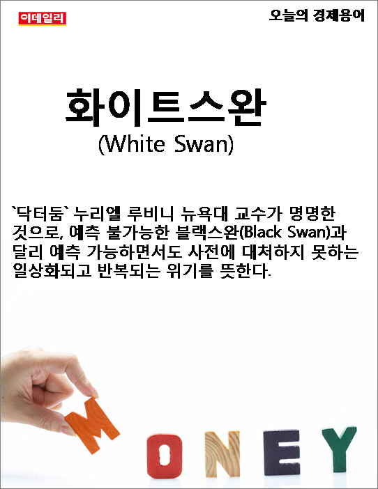  오늘의 경제용어 - 화이트스완(White Swan)